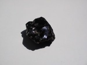 black obsidian rock