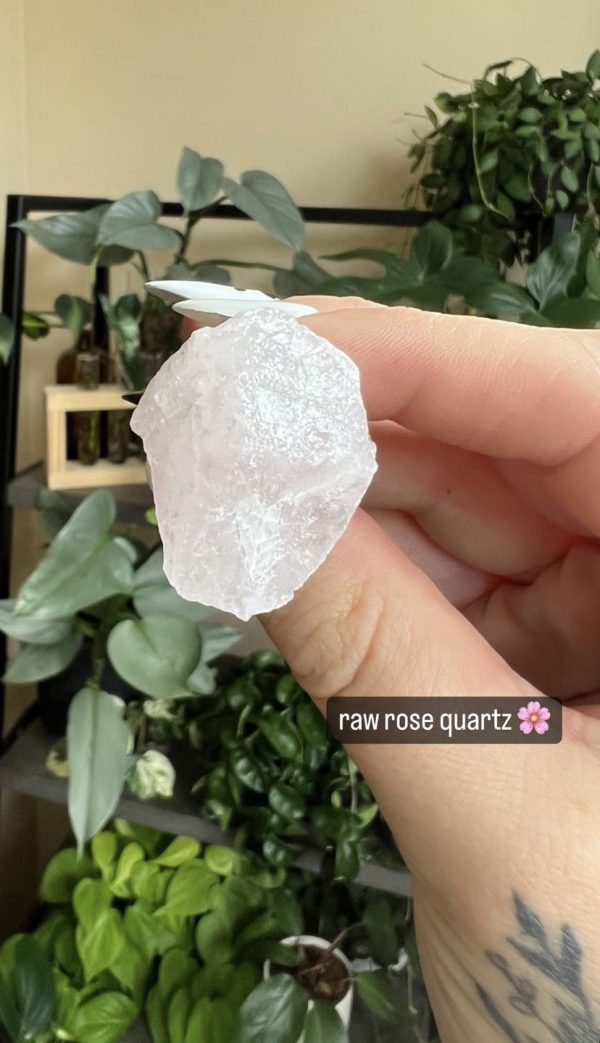 Raw Rose Quartz